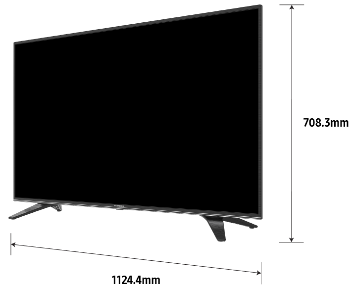 تلفزيون سمارت LED 4K UHD قياس 50 بوصة