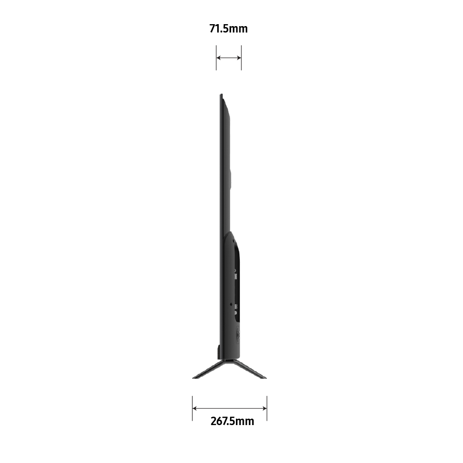 55-inch QLED 4K UHD Google TV