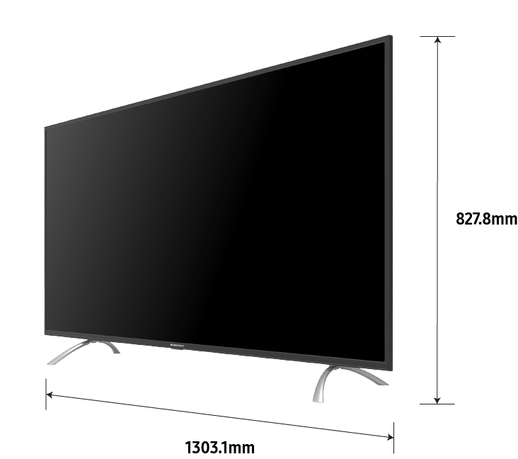 تلفزيون 58 بوصة سمارت LED 4K UHD