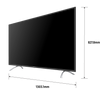 تلفزيون 58 بوصة سمارت LED 4K UHD