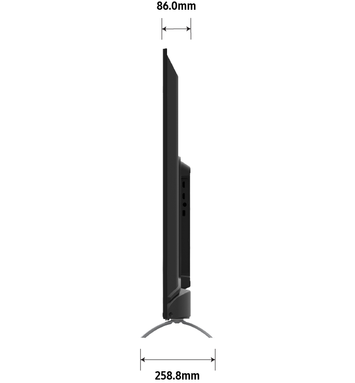 تلفزيون 58 بوصة سمارت LED 4K UHD