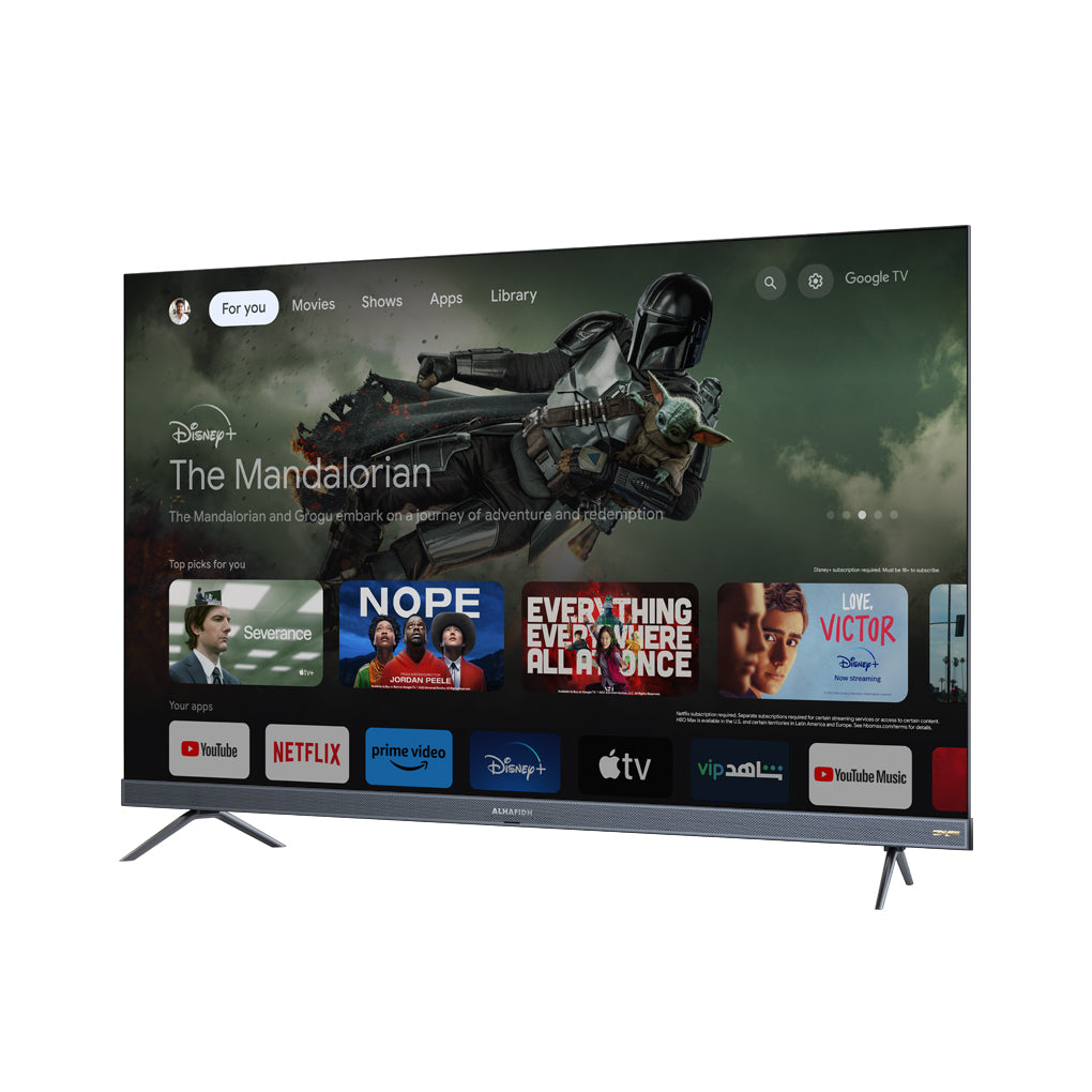 تلفزيون 65 بوصة سمارت QLED 4K UHD 144Hz Google TV الفئة 8