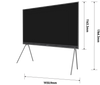 تلفزيون 86 بوصة سمارت أندرويد QLED 4K UHD (إصدار 2021)