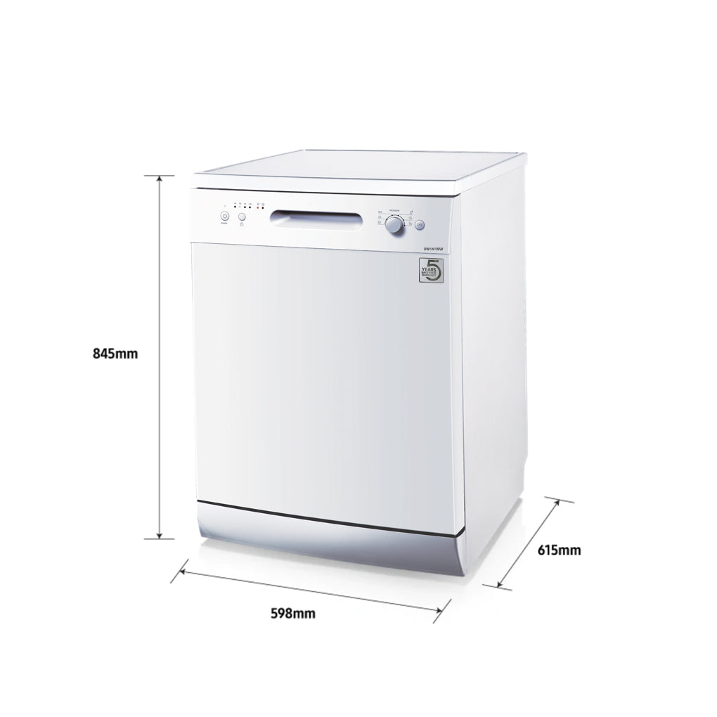 14P Free Standing Dishwasher