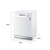 14P Free Standing Dishwasher