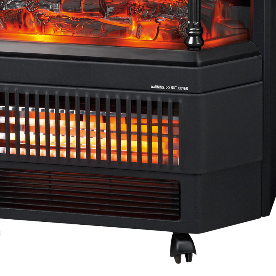 Freestanding Electric Fireplace Heater