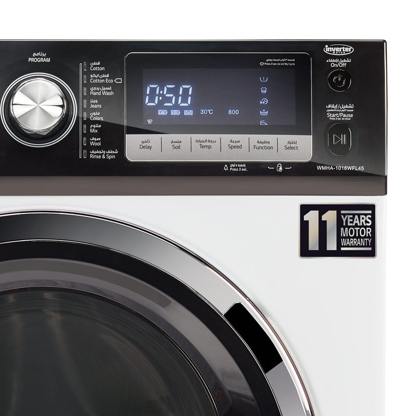 10KG Front Loading Washing Machine