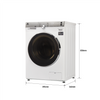 12KG Front Loading Washing Machine