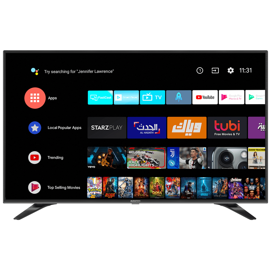 تلفزيون سمارت LED 4K UHD قياس 50 بوصة