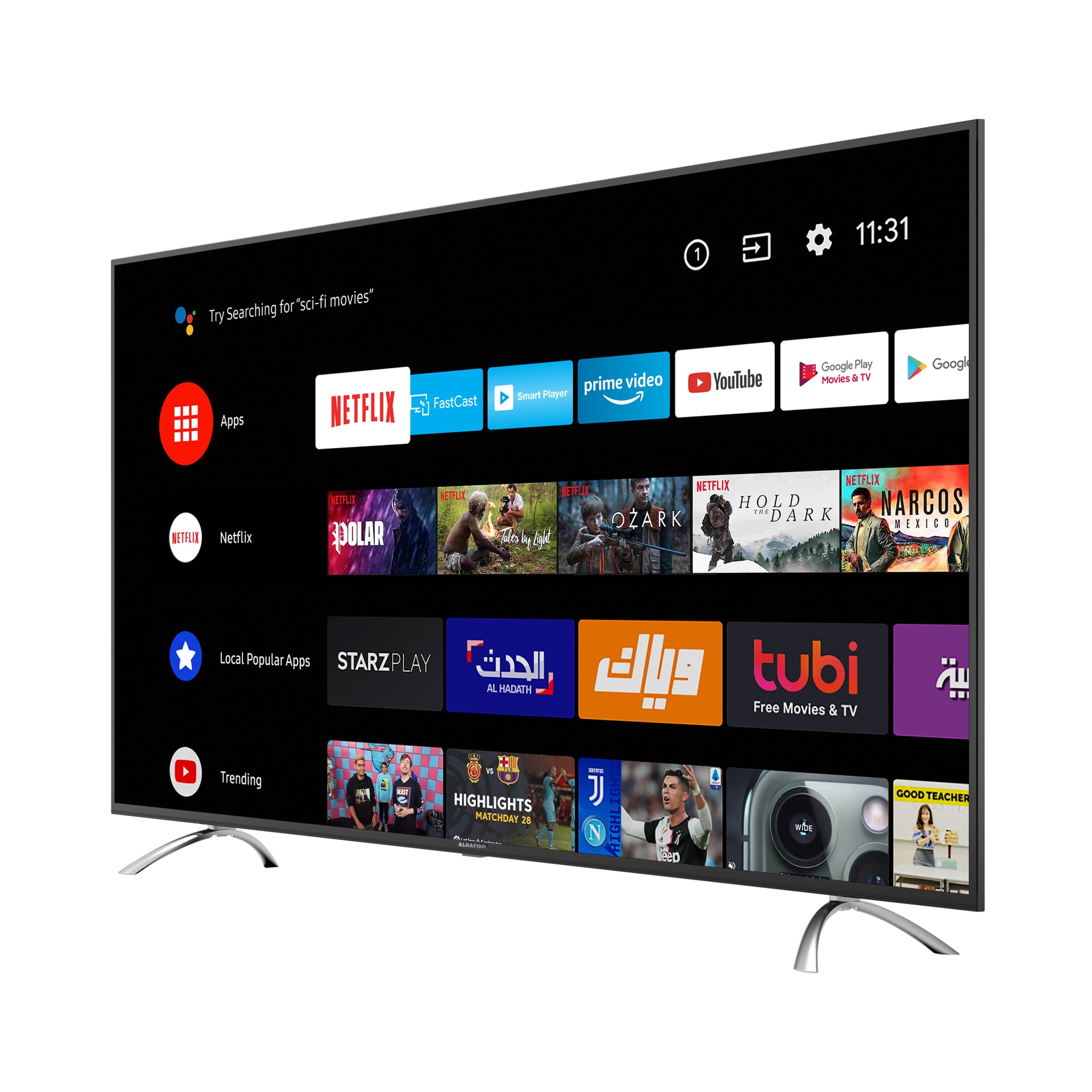 تلفزيون 70 بوصة سمارت LED 4K UHD