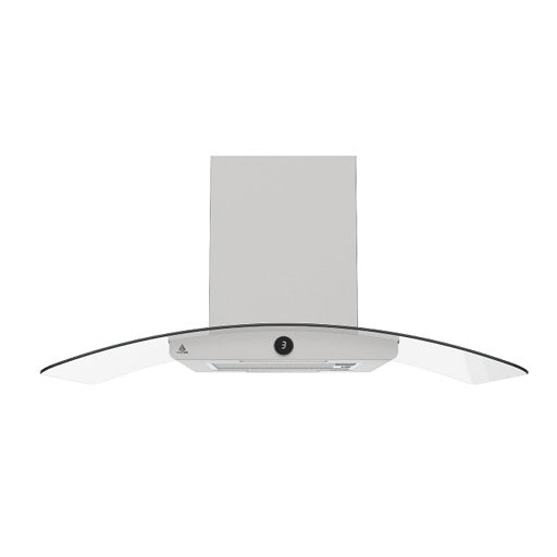 شفاط طباخ 90 سم تصميم منحني