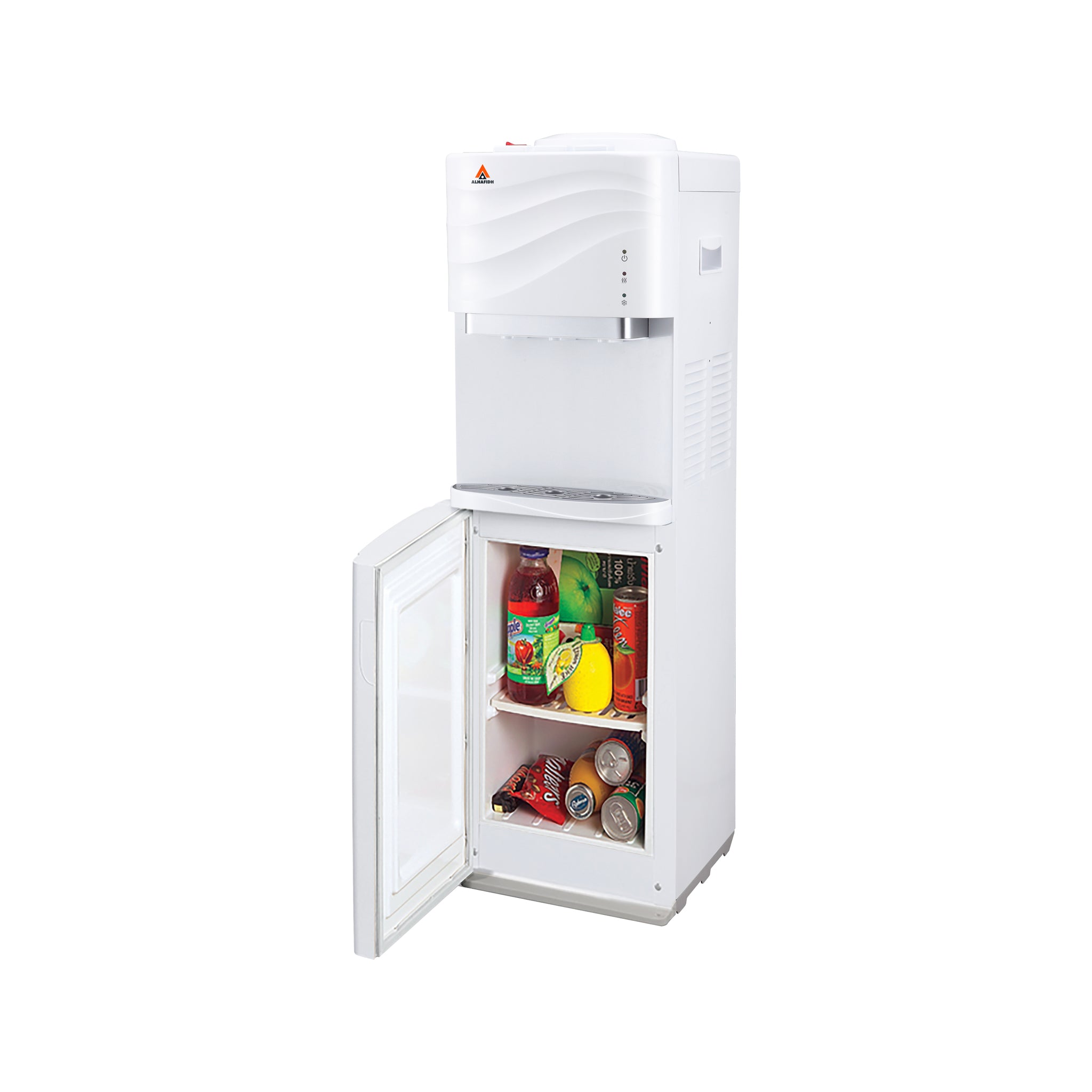 Free Standing Water Dispenser With Refrigerator
