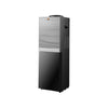 Free Standing Water Dispenser With Refrigerator Gray