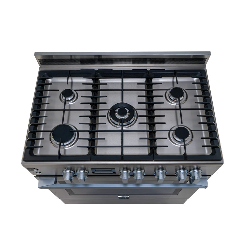 90x60 Free Standing Gas Cooker With Digital Display