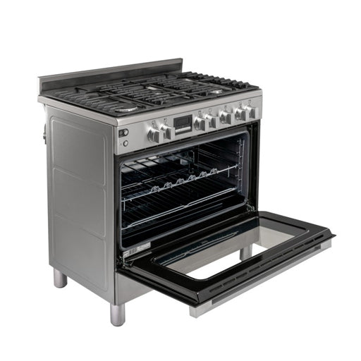 90x60 Free Standing Gas Cooker With Digital Display