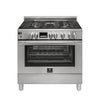 90x60 Free Standing Gas Cooker With Digital Display
