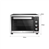 38L Convection Electric Oven
