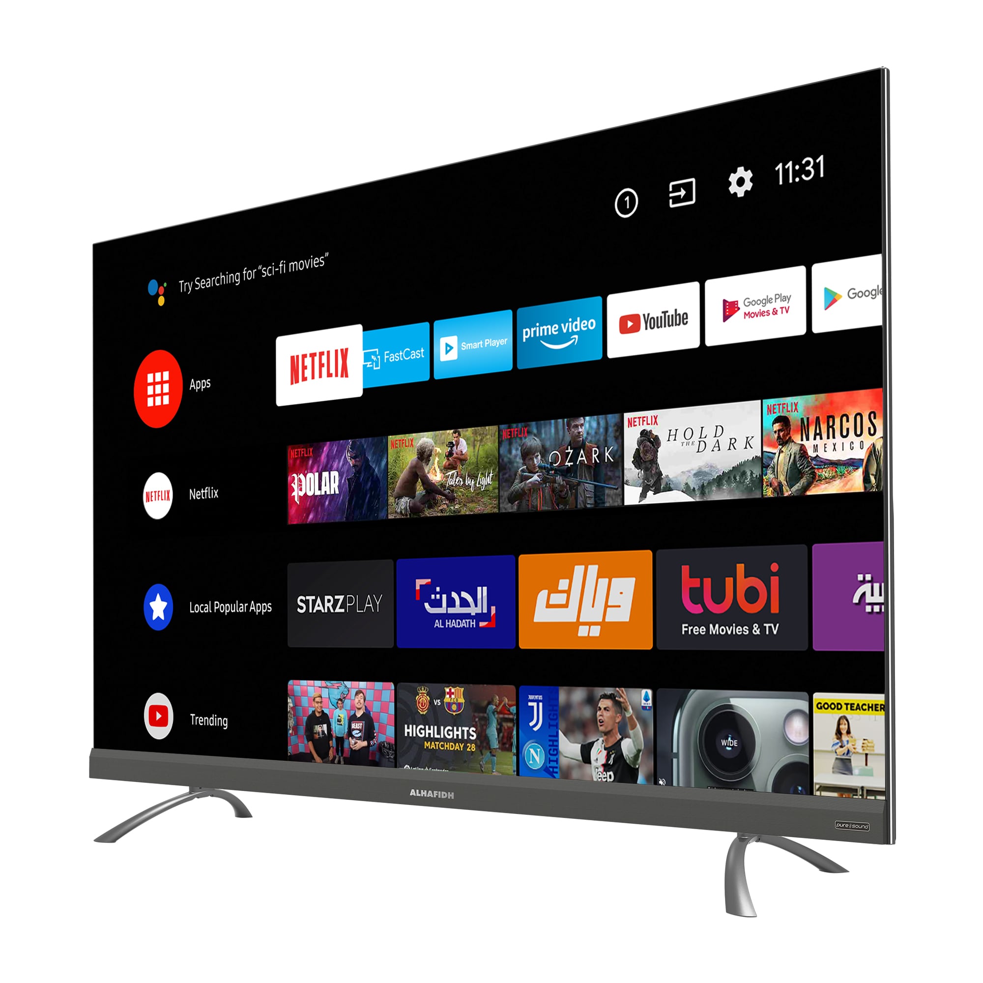 50-inch QLED 4K UHD Smart Android TV