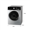 10KG Front Loading Washing Machine