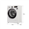 7KG Front Loading Washing Machine