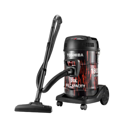 Toshiba 1800W Tank Vacuum Cleaner 20L VC-DR180ABF(R) – ALHAFIDH