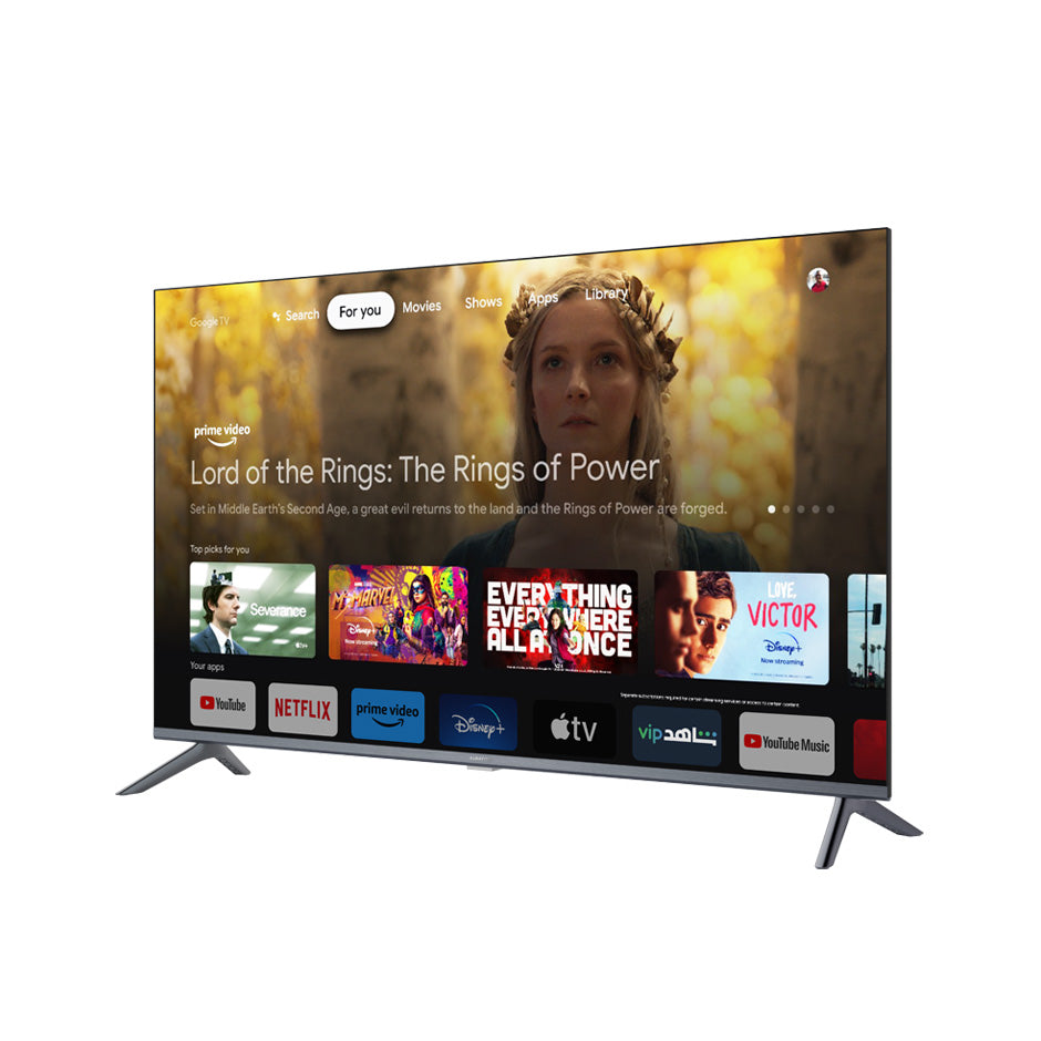 تلفزيون 32 بوصة سمارت LED Google TV (إصدار 2024) الفئة 3