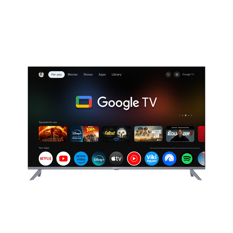 Alhafidh 43” LED TV Google TV 2024 Model 43LG3 – ALHAFIDH