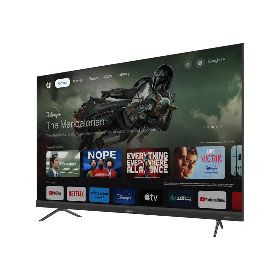 تلفزيون 50 بوصة سمارت QLED 4K UHD Google TV الفئة 6
