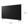 تلفزيون 50 بوصة سمارت 4K UHD Google TV (إصدار 2024) الفئة 4