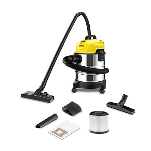 مكنسة كهربائية 1500 واط 18 لتر (جاف ورطب)