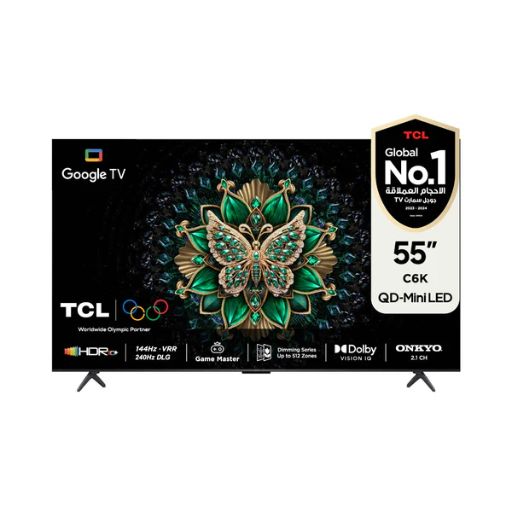 تلفزيون 55 بوصة سمارت 4K QD-Mini LED UHD Google TV