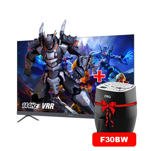 تلفزيون 55 بوصة سمارت QLED 4K UHD 144Hz Google TV الفئة 8