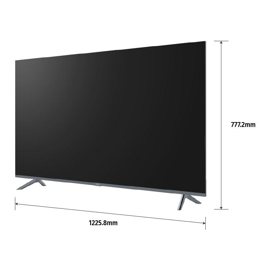 تلفزيون 55 بوصة سمارت 4K UHD Google TV (إصدار 2024) الفئة 4