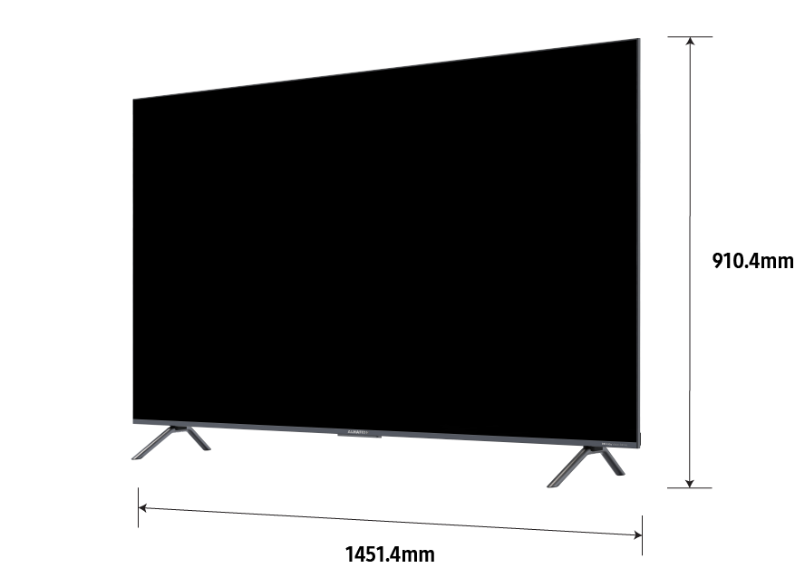 تلفزيون 65 بوصة سمارت أندرويد 4K Mini LED UHD (إصدار 2023)