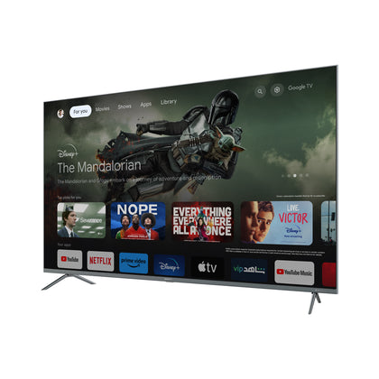 تلفزيون 65 بوصة سمارت 4K Mini LED UHD Google TV (إصدار 2024)  الفئة 9