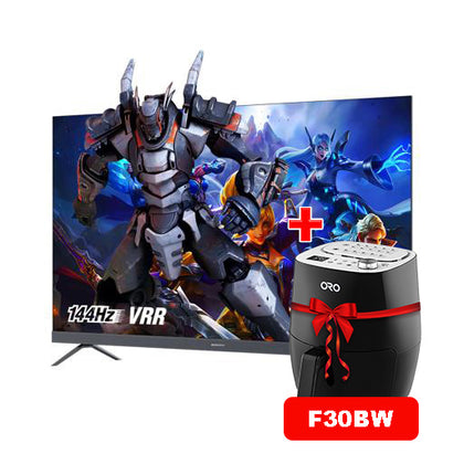 تلفزيون 65 بوصة سمارت QLED 4K UHD 144Hz Google TV الفئة 8