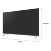 تلفزيون 75 بوصة سمارت 4K Mini LED UHD Google TV (إصدار 2024)  الفئة 9