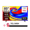 تلفزيون 85 بوصة سمارت QLED 4K UHD Google TV