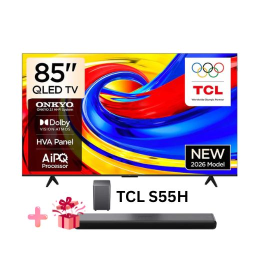 تلفزيون 85 بوصة سمارت QLED 4K UHD Google TV
