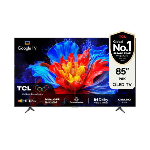 TCL 85P8K 85型 4K QLED Google TV TCL 85-inch QLED 4K UHD Google TV 85P8K – ALHAFIDH