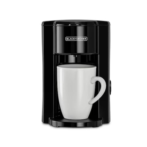 Black and Decker 1 Cup Coffee Machine DCM25N-B5 – ALHAFIDH