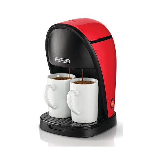 Black & Decker Twin Serve Coffee Machine DCM48-B5 – ALHAFIDH
