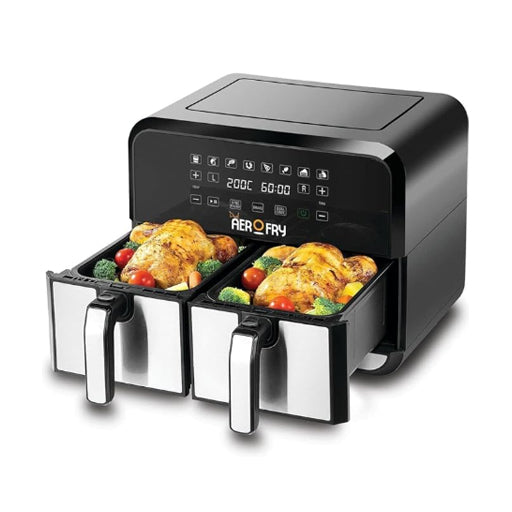 8L Dual Zone Air Fryer Digital Control