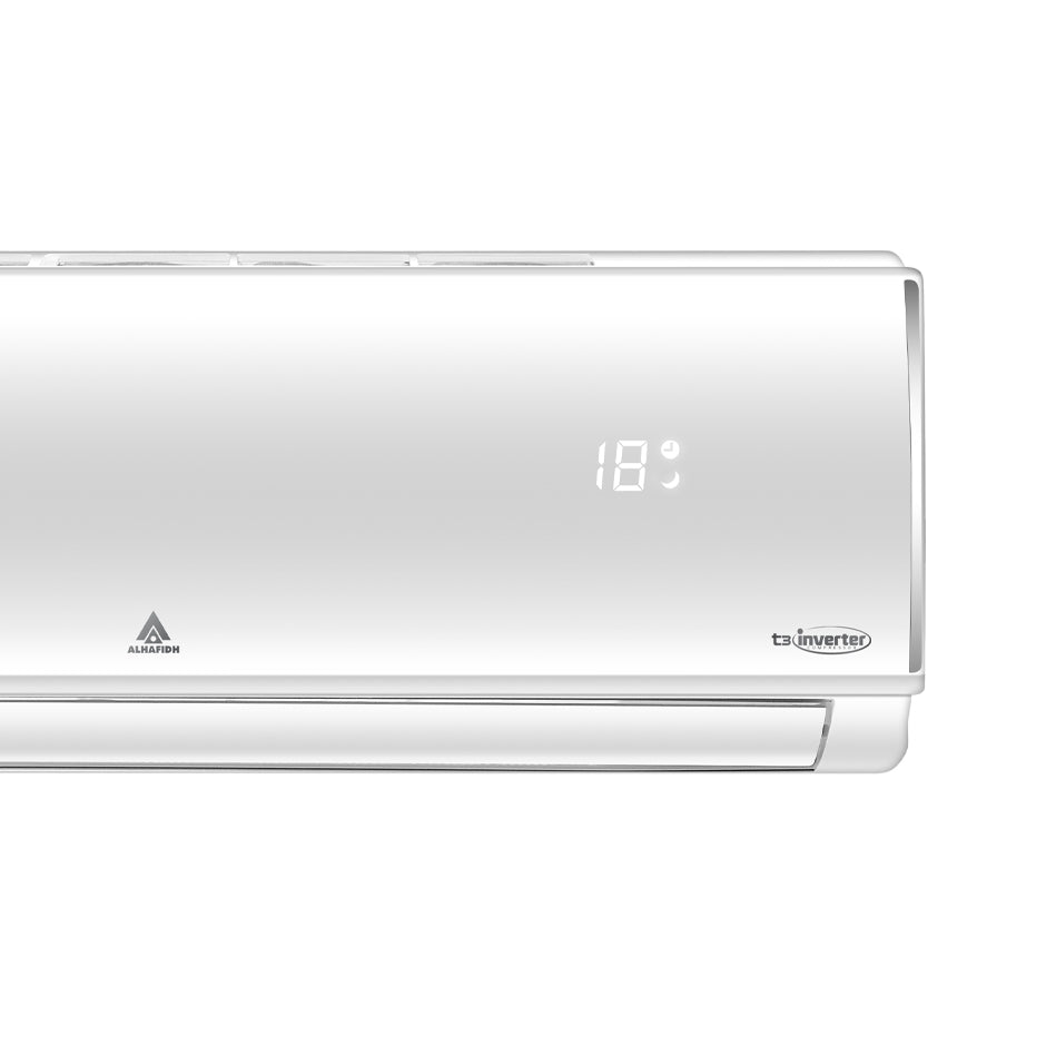 ALHAFIDH 1Ton Wall Mounted Split AC Inverter R410 AMP Control HA ...
