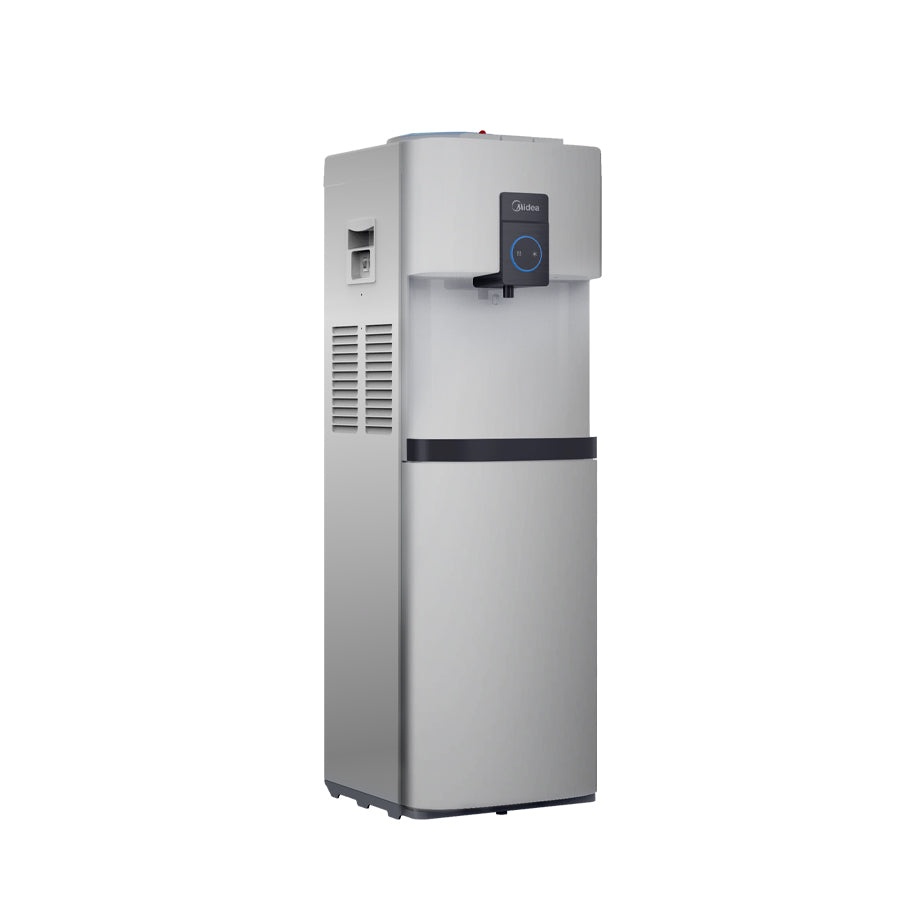 Midea Free Standing Water Dispenser With Refrigerator YL2037S-B(S ...