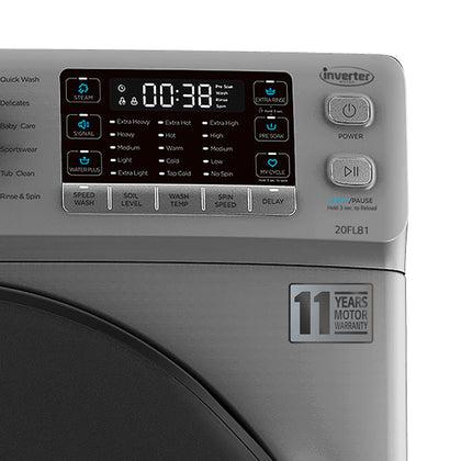 20KG Front Loading Washing Machine