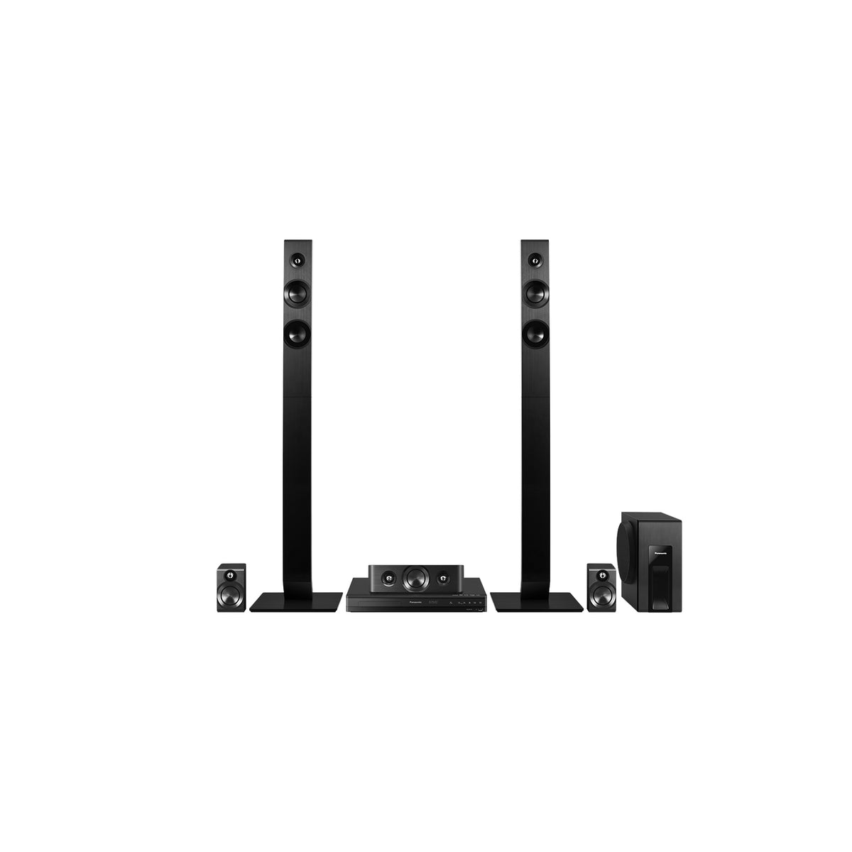 Panasonic 5.1CH DVD Home Theater System 300W SC-XH166GS-K – ALHAFIDH