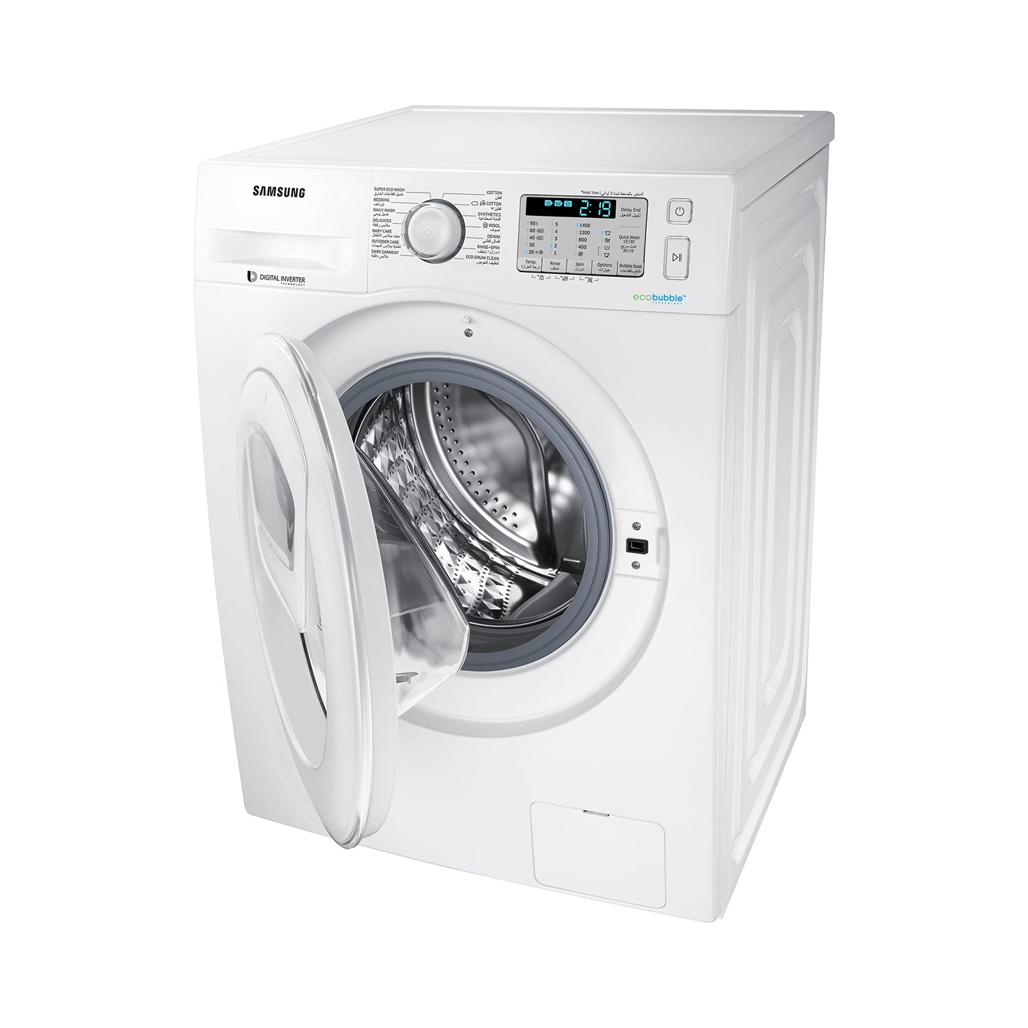 Machine à laver Samsung AddWash EcoBubble 9KG 1400 t/min