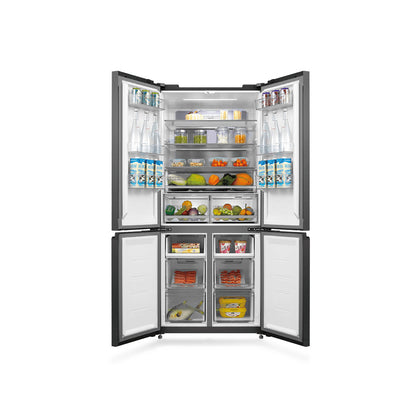 ثلاجة 21 قدم 4 أبواب بخاخ