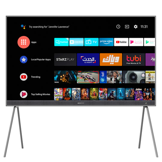 تلفزيون 86 بوصة سمارت أندرويد QLED 4K UHD